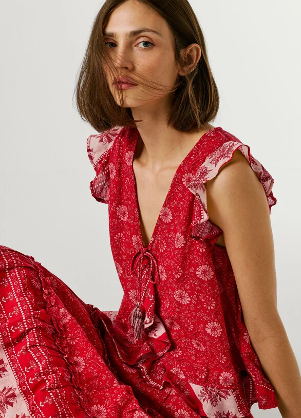 Pepe Jeans Top decote v