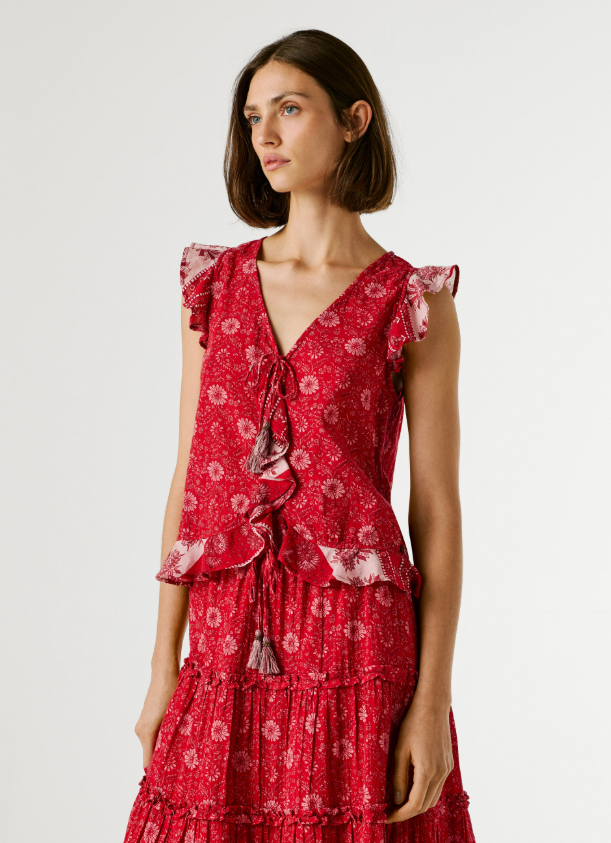Pepe Jeans Top decote v