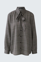 Ouí Blusa xadrez c/laçada