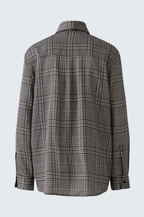 Ouí Blusa xadrez c/laçada