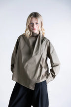 Psophia Camisa Algodão Lã com Laço - vista alternativa