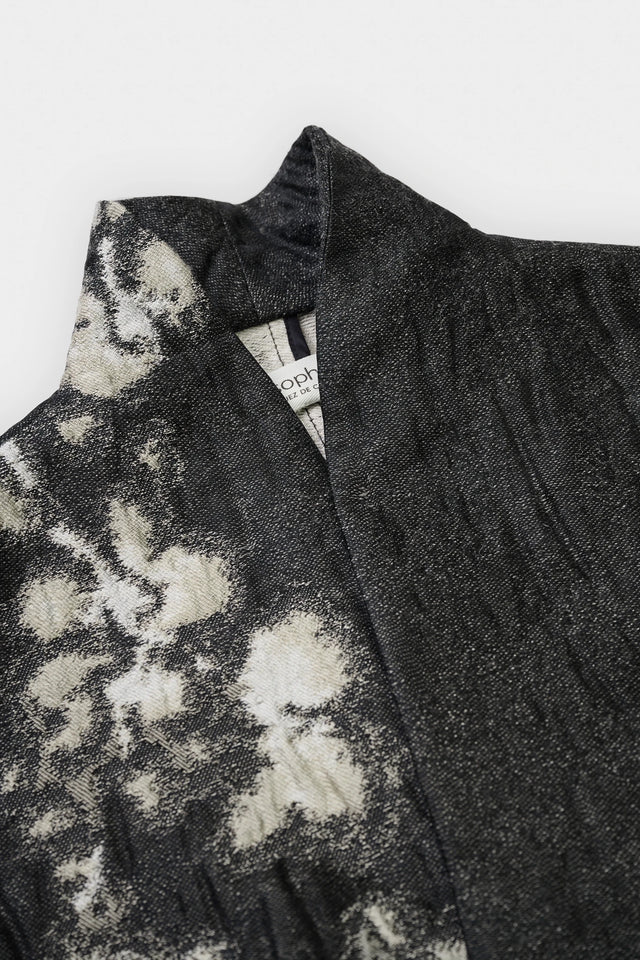 Psophia Kimono com estampa floral