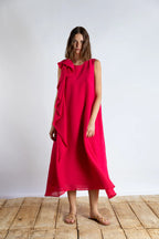 Psophia Vestido Lã Midi - vista frontal