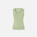 Scripta Ribbed Knit Top