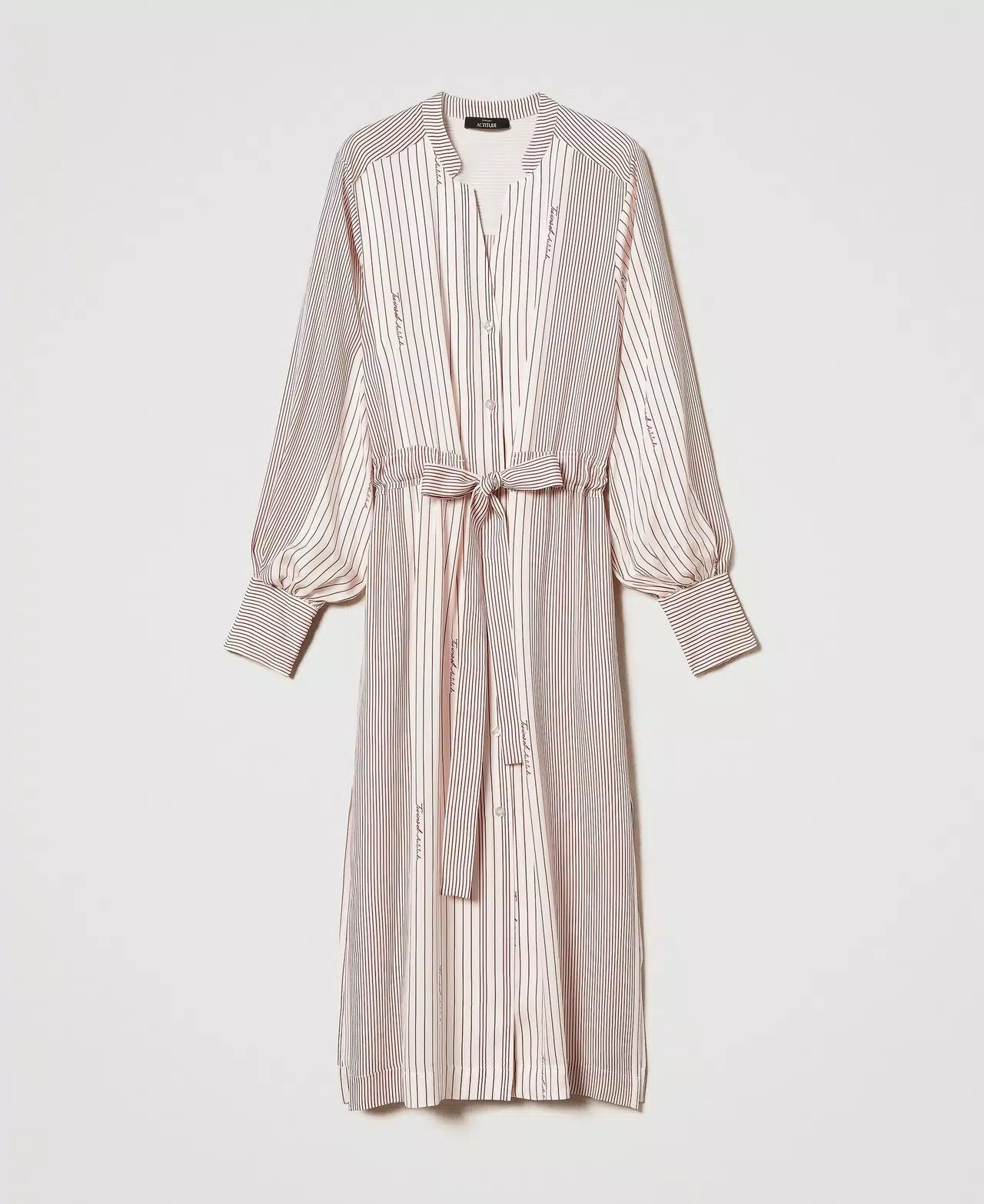 Actitude Vestido Riscas - detalhe