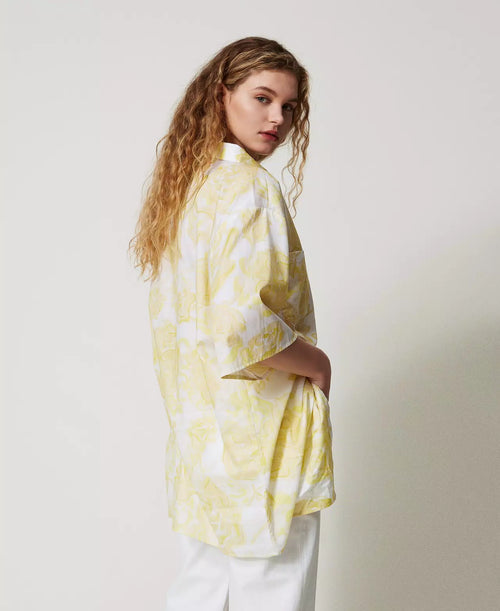 Actitude Camisa Estampada oversize - vista alternativa