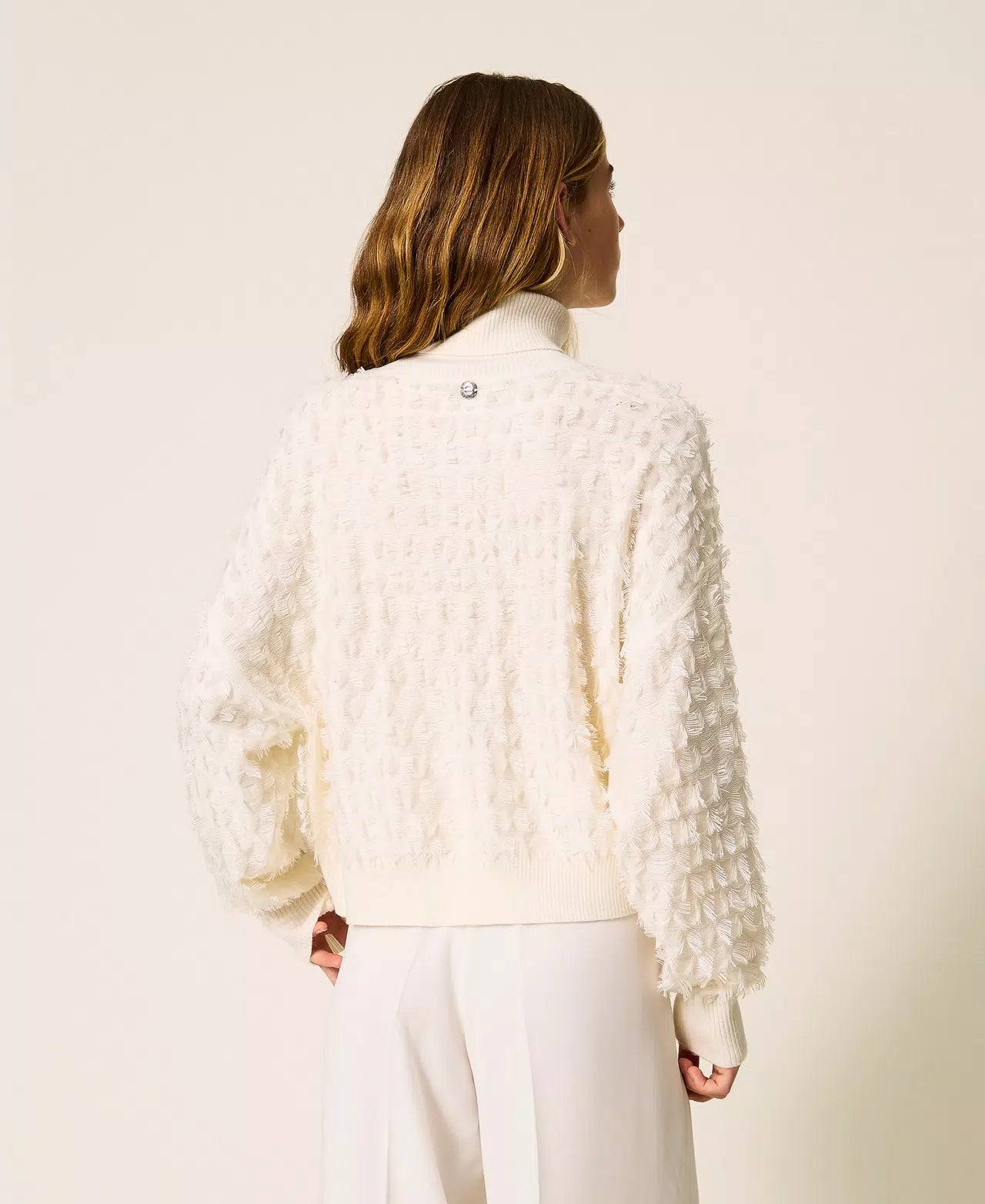 Actitude camisola gola alta - detalhe