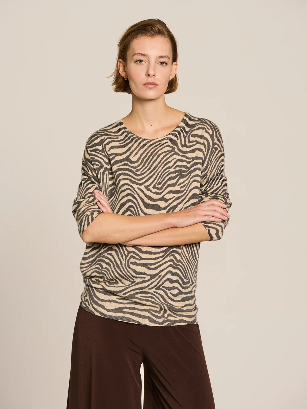 Escorpion Malha animal print
