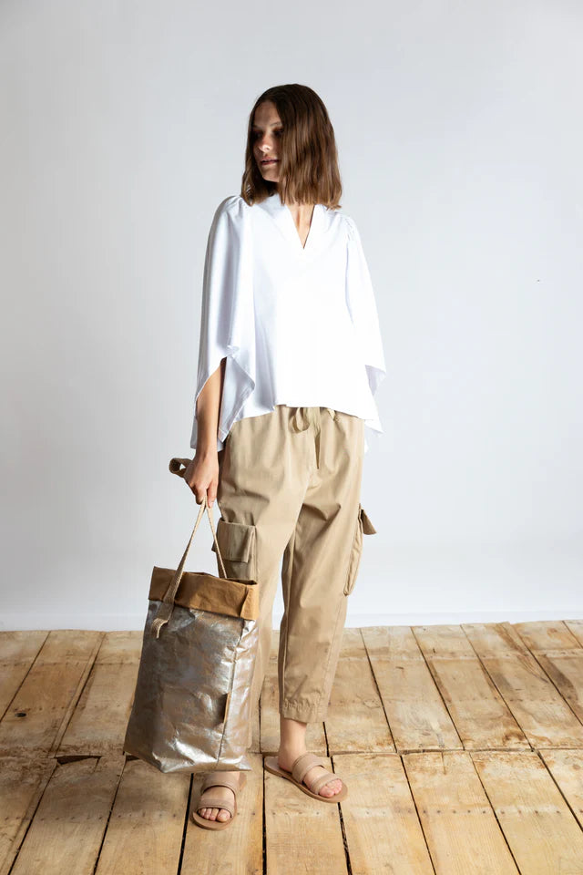 Psophia Blusa manga morcego