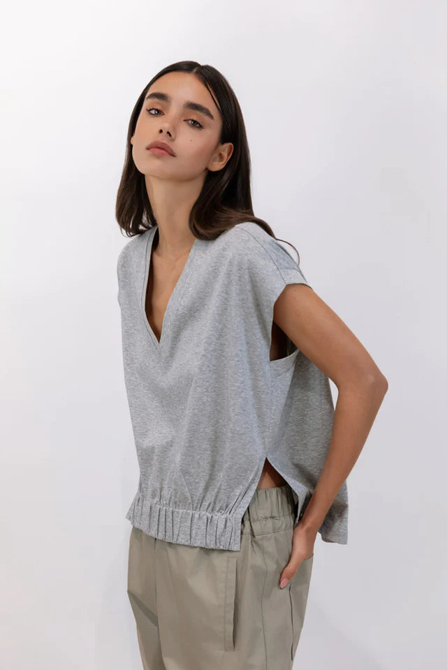 Psophia T'shirt decote em V