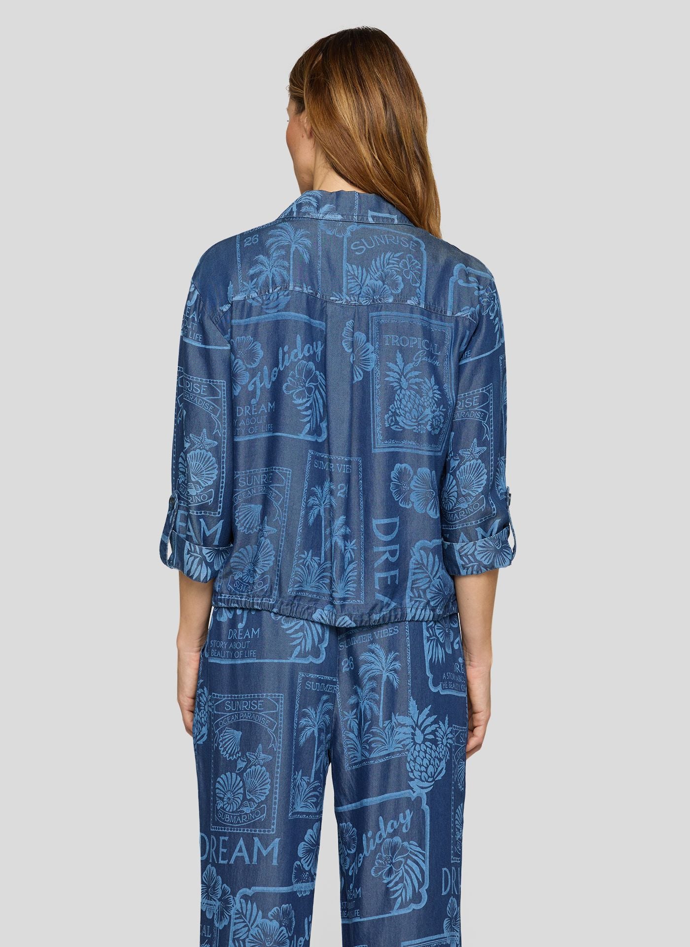 Rabe Blusa lyoncel estampada