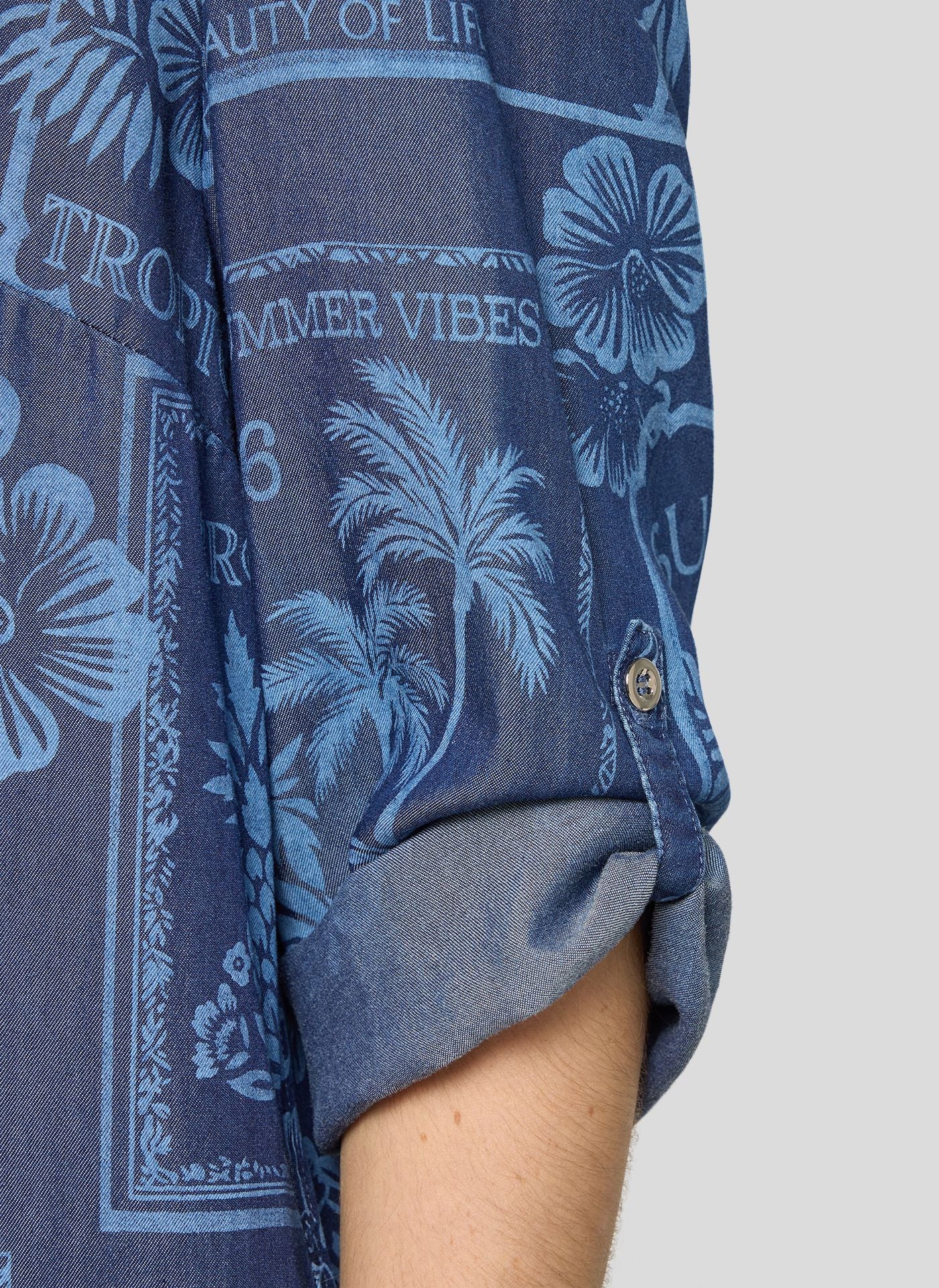 Rabe Vestido estampado tencel