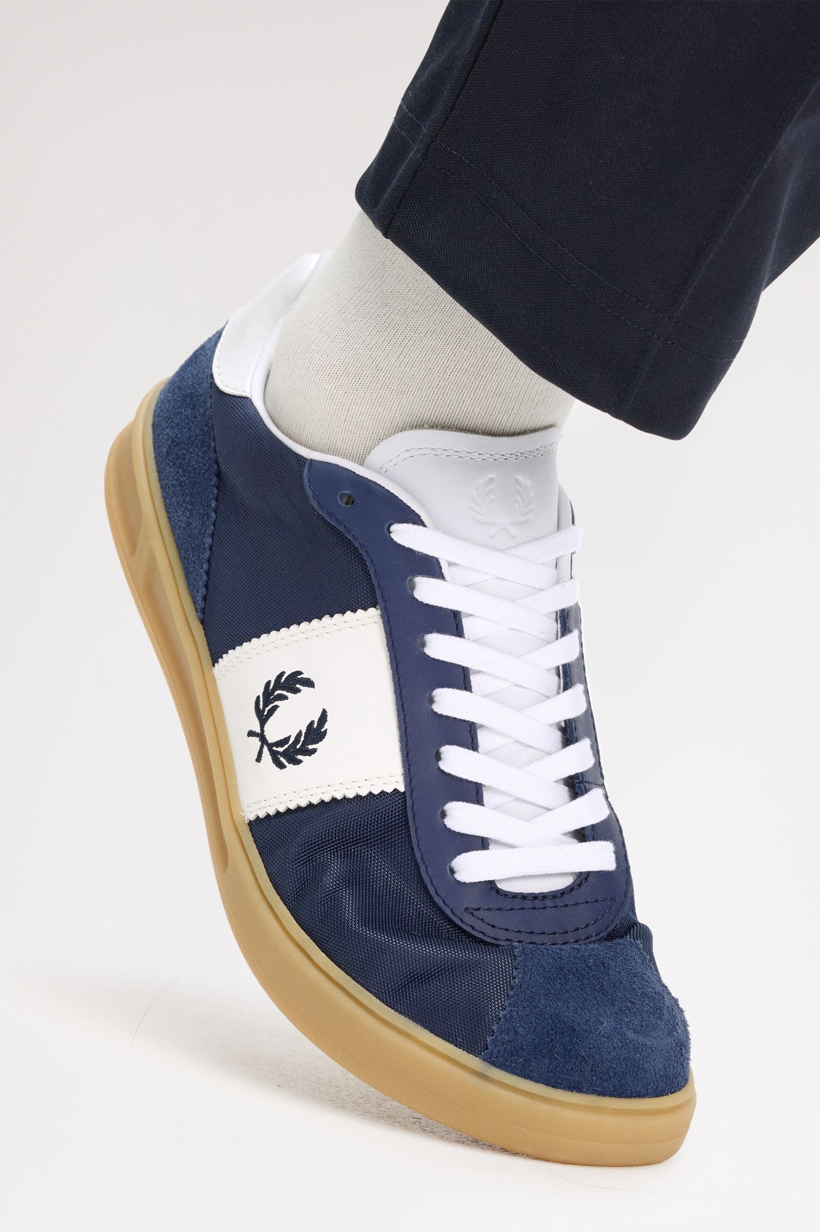 Fred Perry Ténis pele e poliéster reciclado