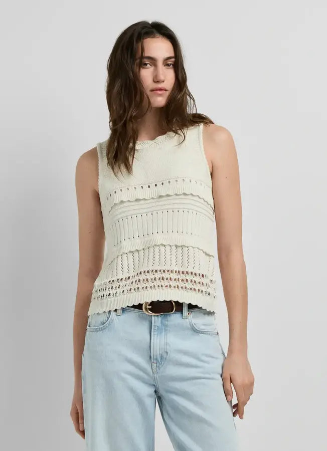 Pepe Jeans Malha Cavas em tricot Katarina