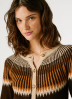 Pepe Jeans Casaco Malha Fairisle