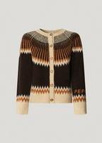 Pepe Jeans Casaco Malha Fairisle