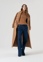 Fracomina Camisola Lã Malha Comprido