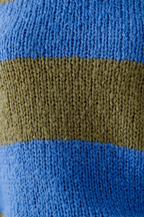 Oui Camisola Lã às Riscas Gola Redonda