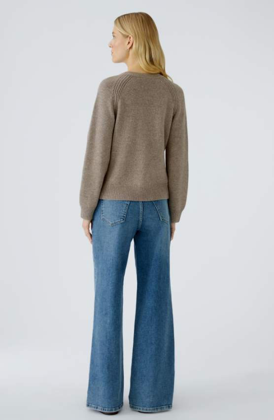 Oui Casaco Lã com Botões com Bolsos