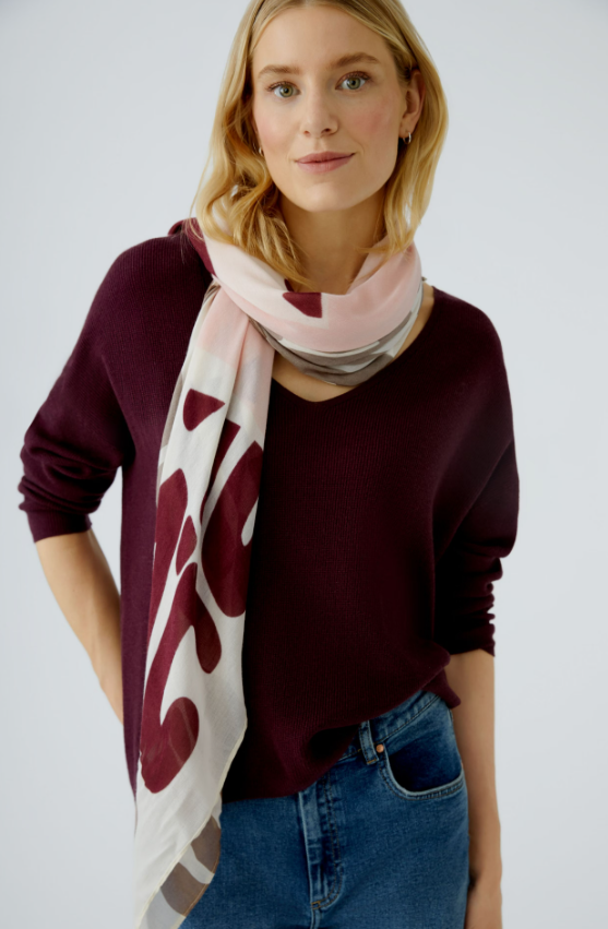 Oui Lenço Lã Modelo 2 - vista frontal