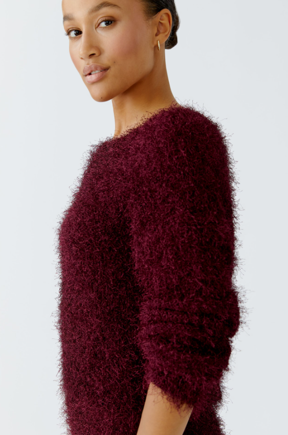 Oui Camisola Lã Elástico Comprido