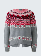 Oui Camisola Algodão Lã Gola Alta