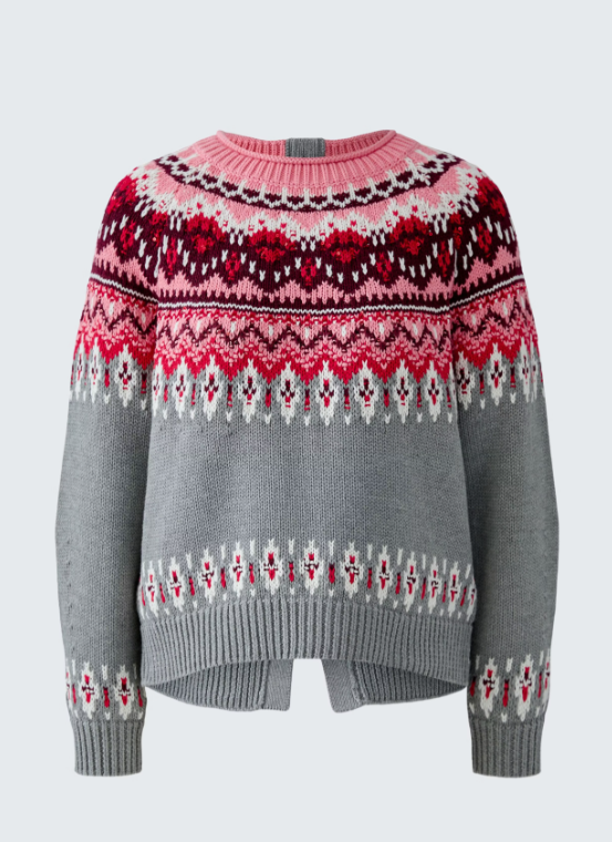 Oui Camisola Algodão Lã Gola Alta