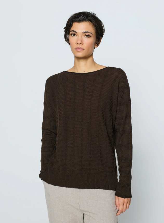 Escorpion Camisola de Malha Texturada - vista frontal