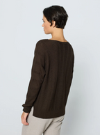 Escorpion Camisola de Malha Texturada - detalhe