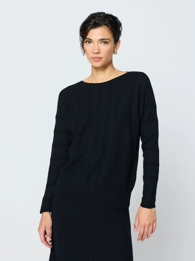 Escorpion Camisola de Malha Texturada