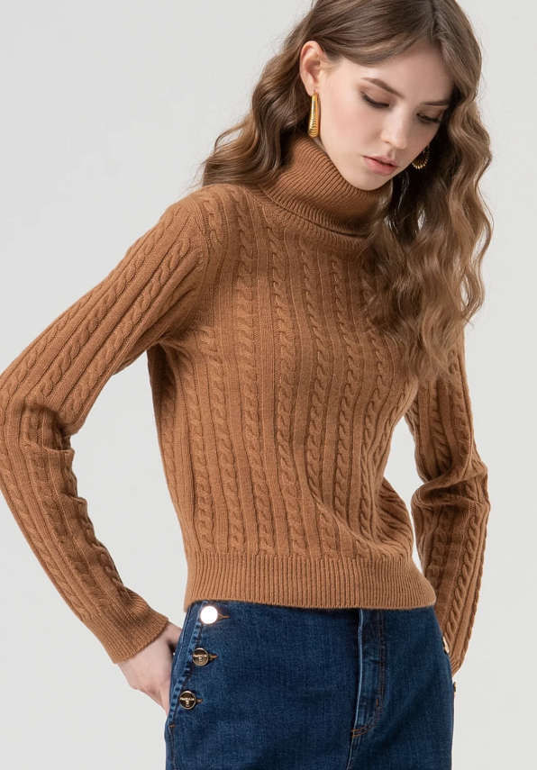 Fracomina Camisola Lã Malha Comprido - vista alternativa