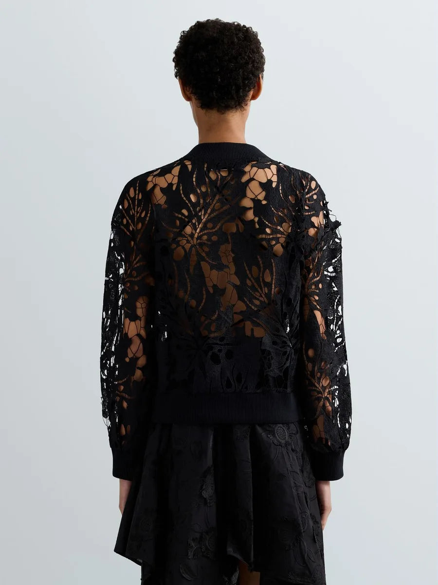 Replay casaco malha efeito tricot