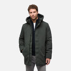 Geox Parka Spherica Respira Homem verde 32 - vista frontal