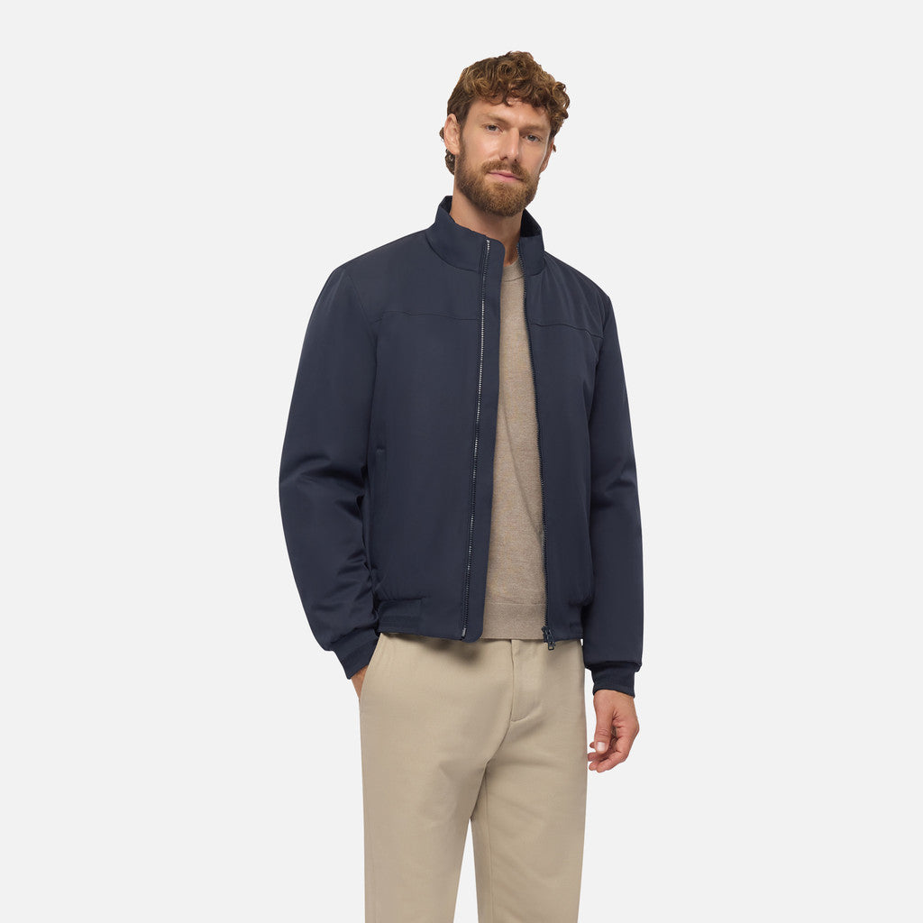 Geox Blusão Homem azul - vista frontal