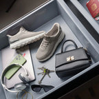 Geox Spherica Plus ténis feminino cinza prateado malha