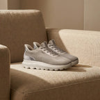 Geox Spherica Plus ténis feminino cinza prateado malha
