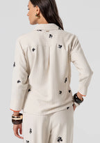 Fracomina Camisa Bordada