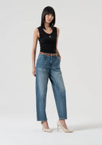 Fracomina Calças Ganga Lã com Aplicação - detalhe