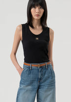 Fracomina Calças Ganga Lã com Aplicação - vista alternativa