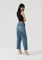 Fracomina Calças Ganga Lã com Aplicação