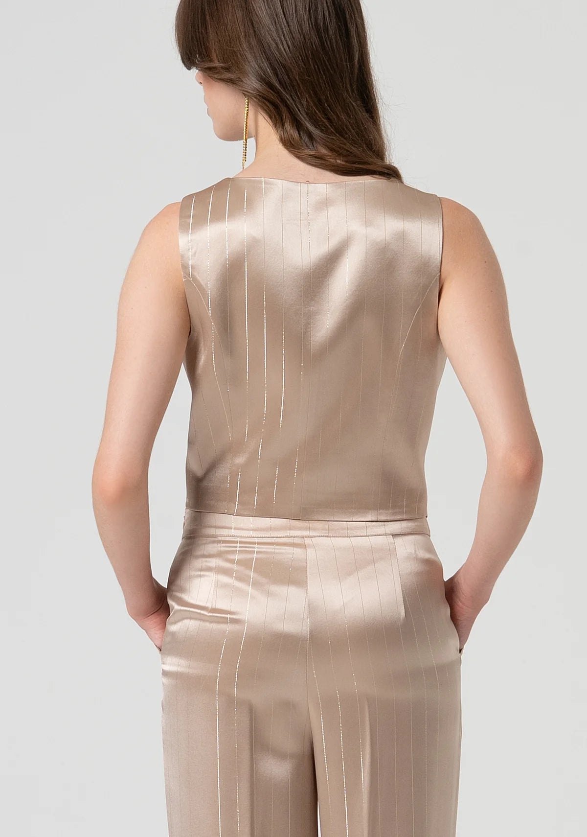 Fracomina Colete Lã - vista alternativa