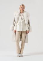 Fracomina Blazer Lã Comprido