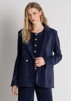 Fracomina Blazer Veludo cotlê