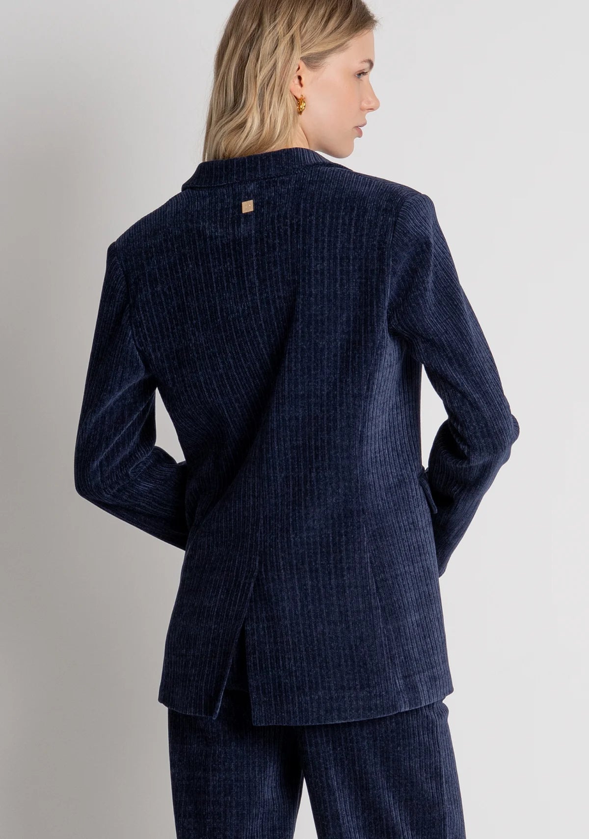 Fracomina Blazer Veludo cotlê