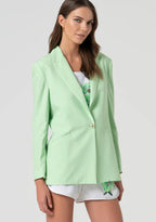 Fracomina Blazer Lã Algodão Comprido - vista alternativa