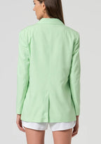 Fracomina Blazer Lã Algodão Comprido