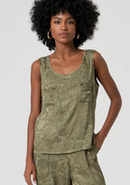 Fracomina Top Lã Lavrado Gola Redonda - vista frontal