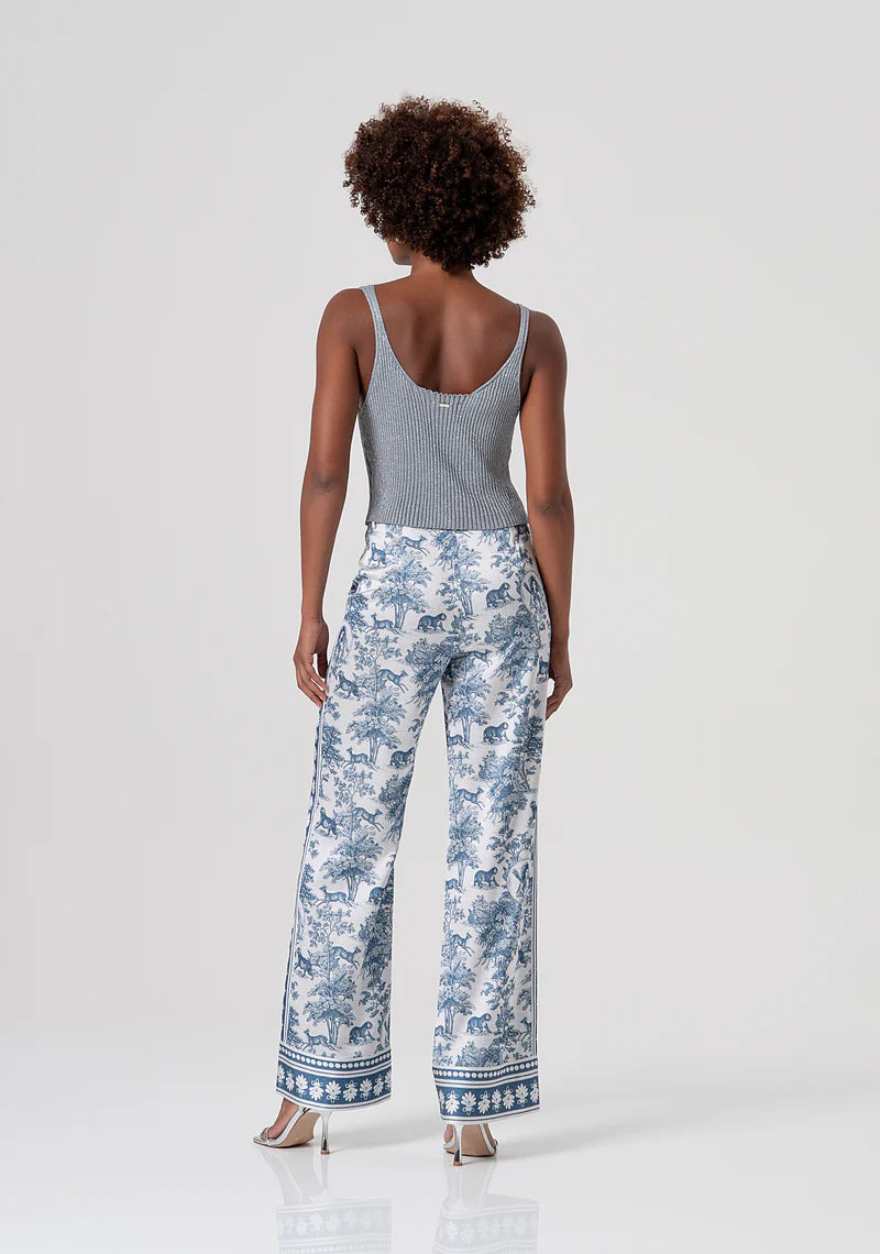 Fracomina Calças Estampadas