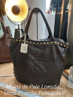 Mala Pele Lavada com aplicação de Tachas