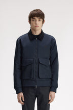 Fred Perry Blusão gola bombazina